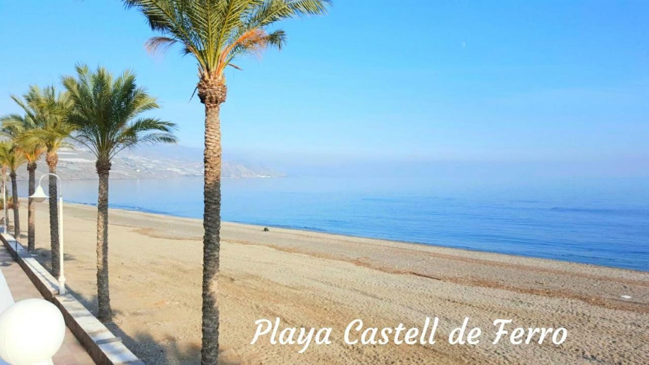 Duplex Castell De Ferro Leilighet Eksteriør bilde